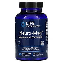 Neuro-Mag L-Threonate/ Магній л-треонат, 90 вегетаріанських кап. BX917, фото 5