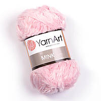 Yarnart Mink №347 розовый