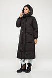 Зимова куртка М0042 (Чорний), фото 4