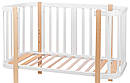 Ліжко Babyroom Місяць (120x60) білий - світлий (натуральний), фото 7