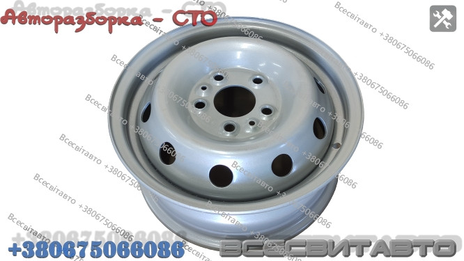 Диск колесный R15 6Jx15H2F 5x118 ET68 однокатковый Citroen Jumper (1994 ...