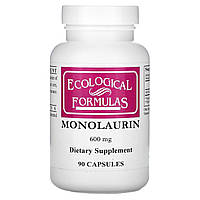 Ecological Formulas Monolaurin Монолаурин 600 mg. 90 капсул