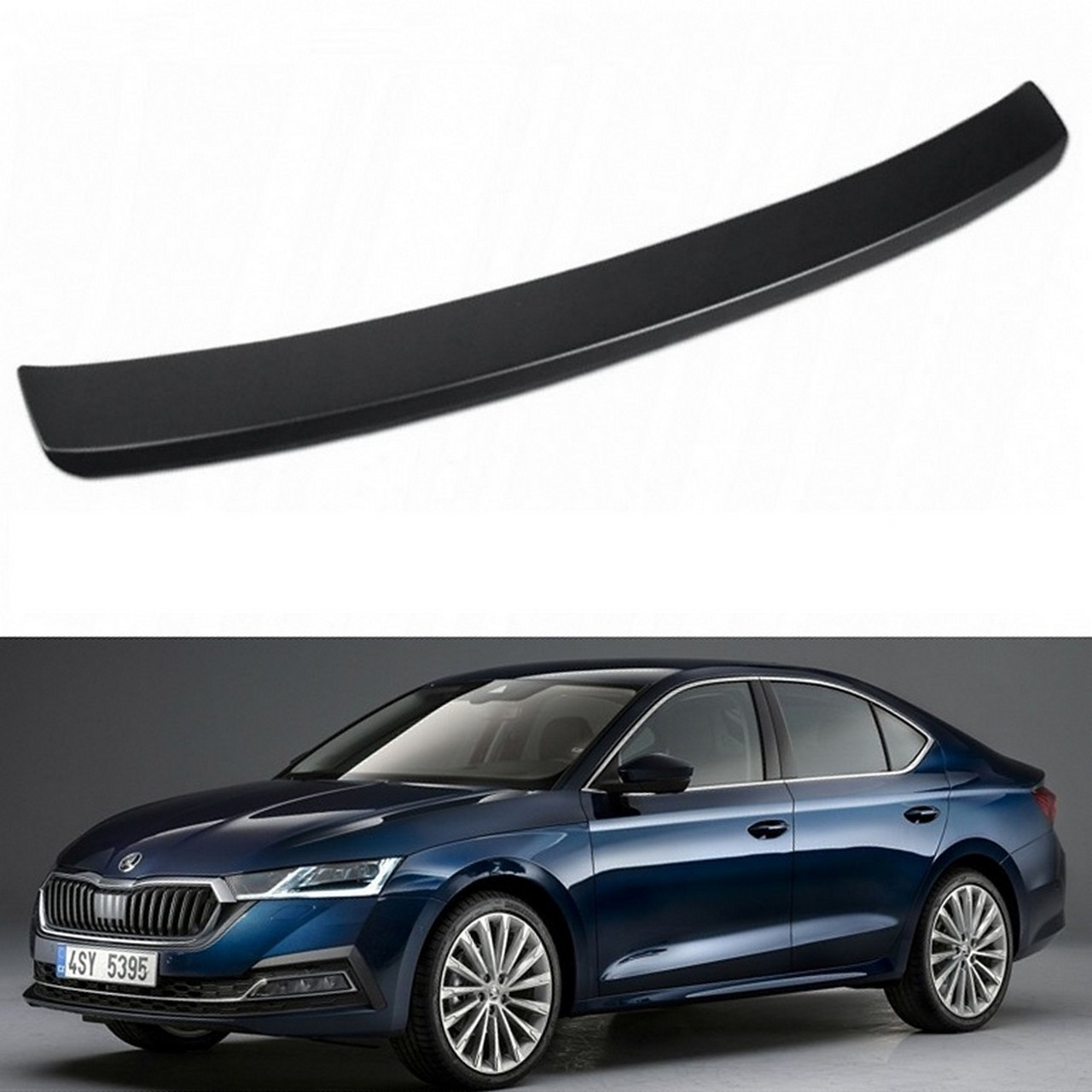Пластикова накладка заднього бампера для Skoda Octavia NX IV Liftback 2020+