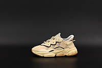 Женские Кроссовки Adidas Ozweego Reflective "Brown" - "Коричневые Песочные" KL719/1 Женские Кроссовки Adidas Ozweego Reflective "Brown" - "Коричневые Песочные"
