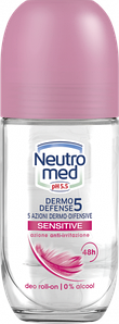 Neutro MED deo rollon 50ml/Sensetive/ скло/роліковий антиперсперант для чутливої шкіри скло