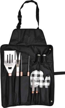 Фартух для гриль процесу з кишенями і інструментами 8 шт. VOREL 99783 (Польща), фото 1