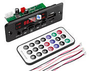 Декодер плеєр із підсилювачем 2х5 Вт Aux, USB, TF, FM радіо BLUETOOTH 5.0