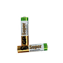 Батарейки GP Super Alkaline ААА лужні 1.5V мізинчикові 2 шт