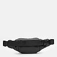Мужка шкіряна сумка на пояс Ricco Grande K16292bl-black, фото 4