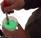 Люмінофор салатовий 100 грамів, фото 8