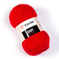 Yarnart Baby №156 красный