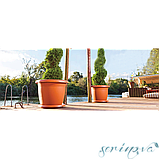 Горщик для квітів Villa 35 л зелений, фото 4