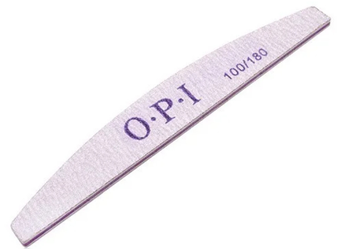 Пилка OPi для манікюру 100/180 грит пилка для нігтів