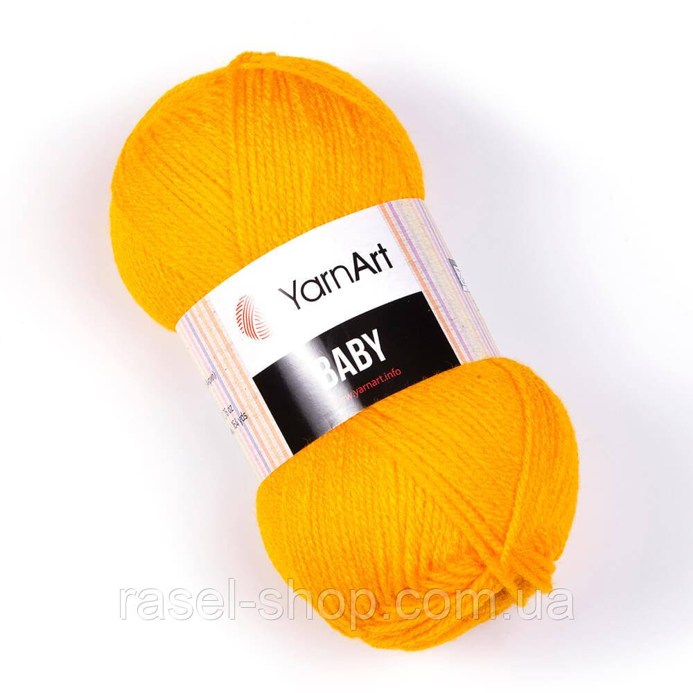Yarnart Baby №586 желтый, фото 1