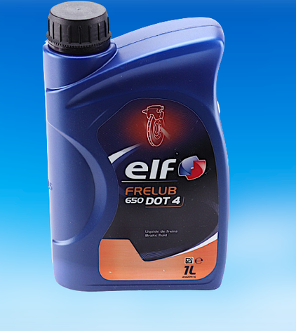 Гальмівна рідина Elf Frelub 650 DOT4 213868 (1л), фото 1