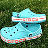 Сабо Crocs Bayaband Clog 39 25-25.5 см Блакитні 205089-4JF-M7/W9 Ice Blue / Melon, фото 2