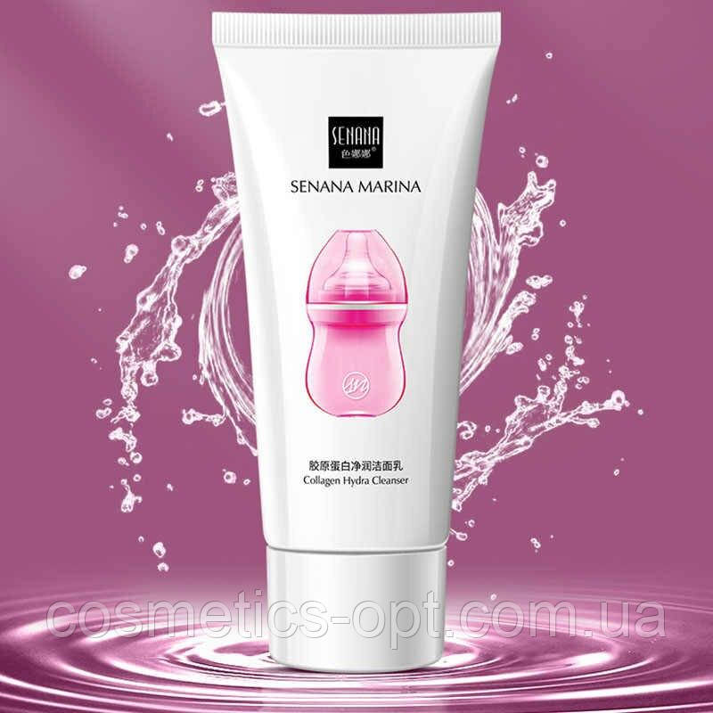 Очищаюча пілінг скатка з колагеном Senana Marina Collagen, 60 g