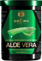 Маска для волос DALAS Aloe Vera с гиалуроновой кислотой, натуральным соком алоэ и маслом чайного дерева 1л