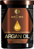 Маска для волос DALAS Argan OIL с натуральным экстрактом клюквы и аргановым маслом 1л 729156