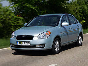 Амортизатор передній Hyundai Accent акцент 3 від 2005 р. (Стійка передня Hyundai Accent), фото 3