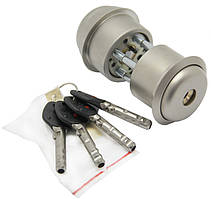 Циліндр GERDA RIM 6000 SX VARIANT 5+5+5 нікель сатин (Польща)