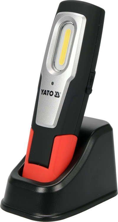 Ліхтар світлодіодний YATO Li-Ion 3.7В 2600 мА·год 600/250/120 лм
