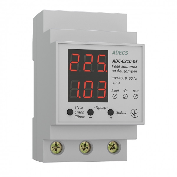 Реле захисту електродвигунів Adecs ADC-0210-05
