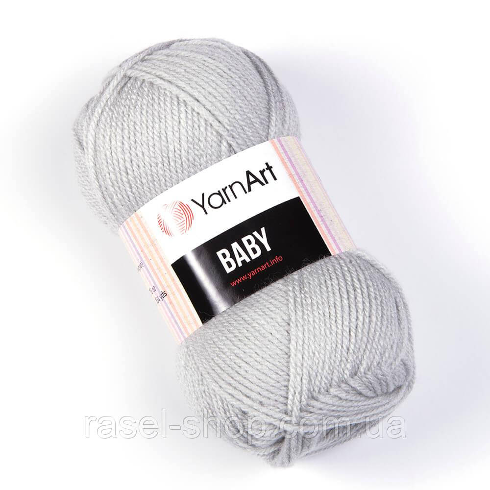 Yarnart Baby №855 светло-серый, фото 1