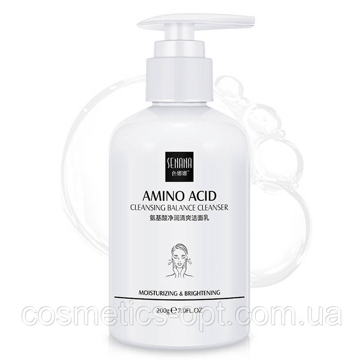 Пінка для вмивання з амінокислотами Senana Amino Acid Cleansing Balance, 200 g