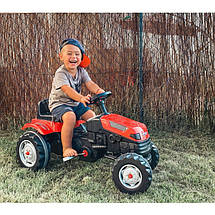 Трактор на педалях Farmer GoTrac червоний Woopie 28422, фото 2
