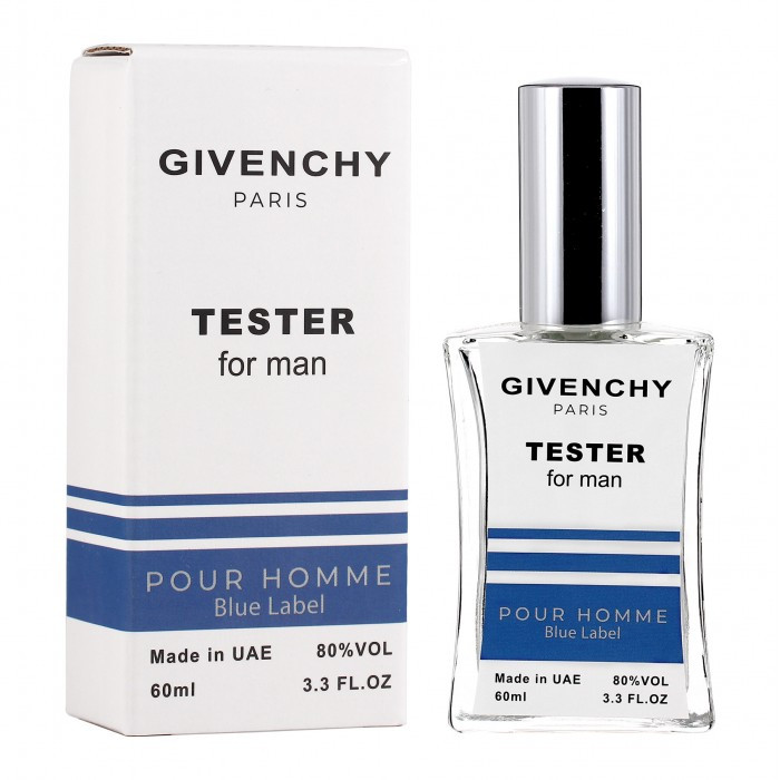 Чоловічий тестер Givenchy Pour Home Blue Label,60мл