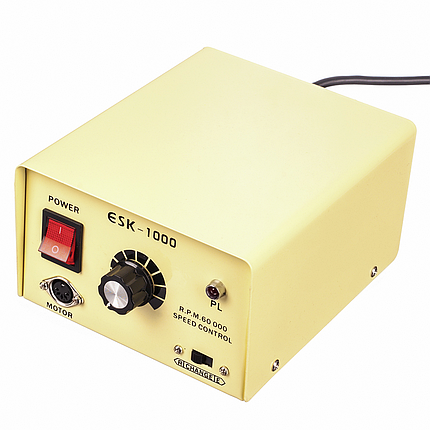 Фрезер Марафон ESK-1000 на 100 Вт з ручкою SDE-SH37L M45 45000 об/хв для манікюру і педикюру, фото 3