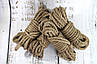 Мотузка для шибарі джут, 6мм/4м Розпродаж залишків, фото 2