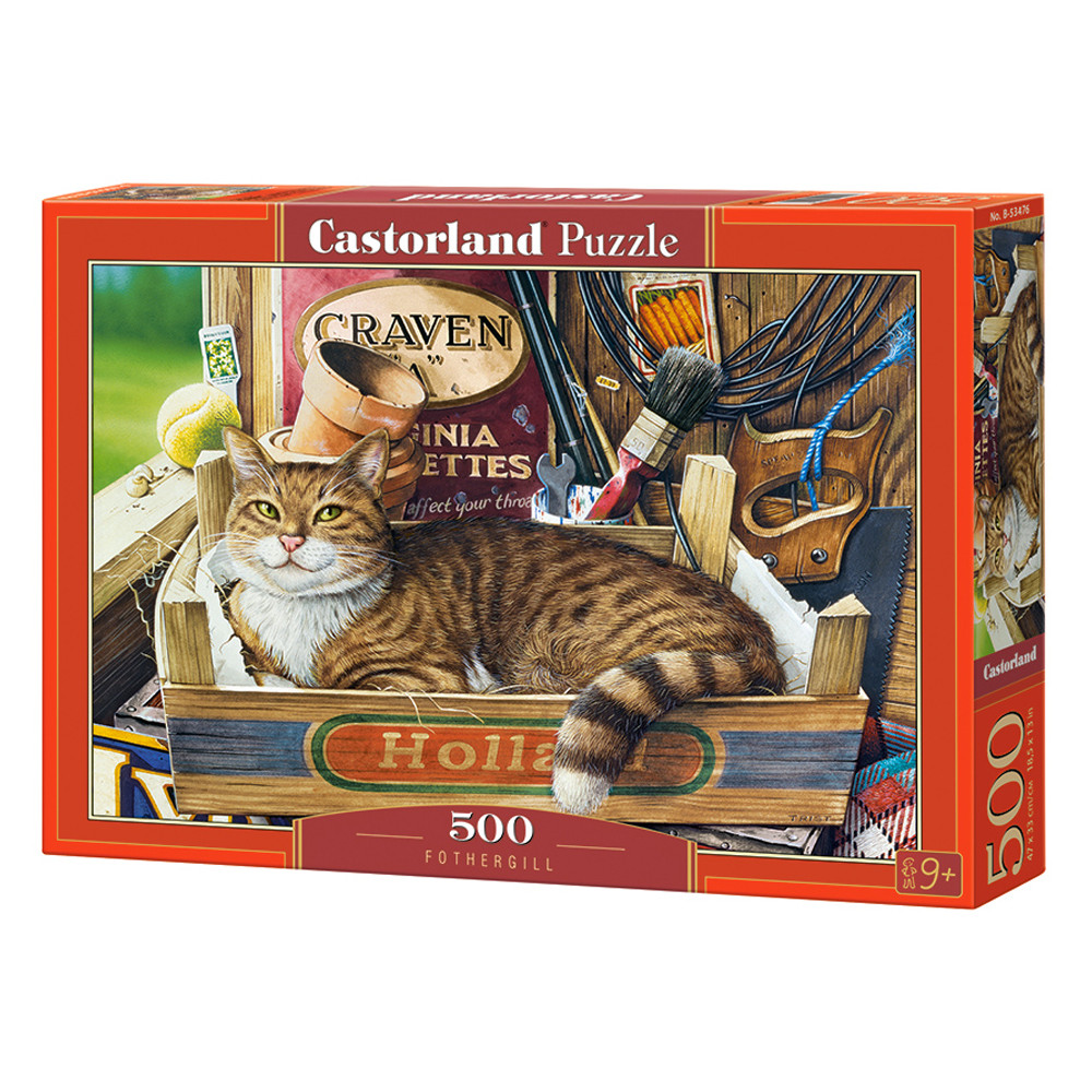 Пазл "Кіт Фозергілл", 500 элементів Castorland (5904438053476)