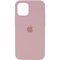 Чехол силиконовый Silicone Case для Apple iPhone 13 Pro Max (6.7) с закрытым низом- (Pink Sand) Розовый