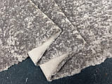 Штучне хутро мармуровий, щільний №3011 колір сірий, фото 3