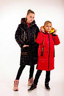Зимові пуховики і куртки на дівчинку