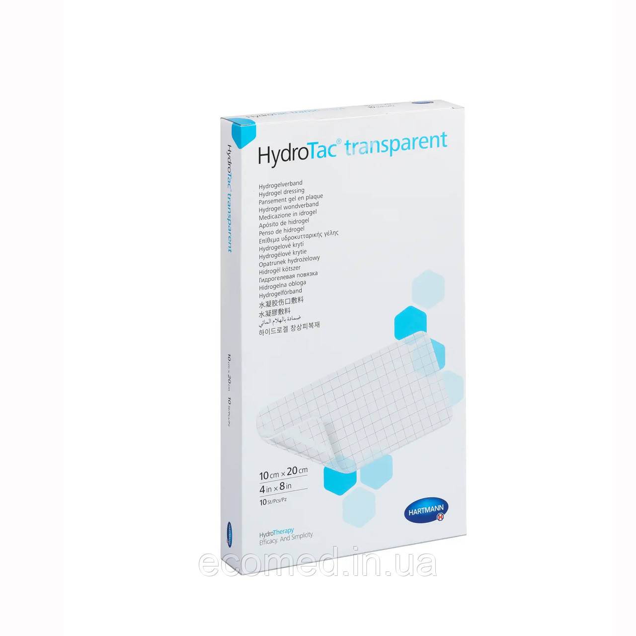 Пов'язка HydroTac transparent, 5см х 7,5 см, 1шт, фото 1