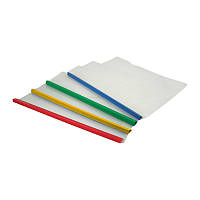 Швидкозшивач А4 з планкою 6 мм асорті кольорів Axent 1416-00-A, 16001