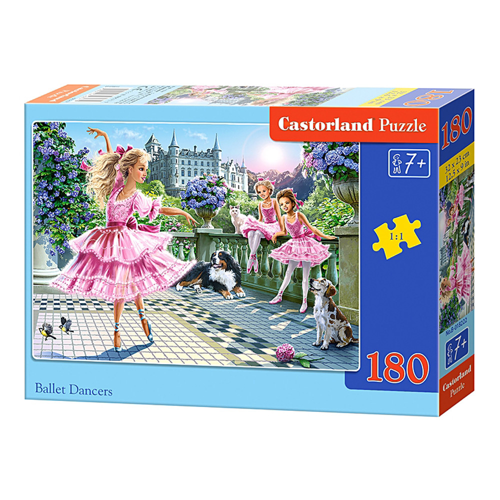 Пазл "Прекрасні балерини", 180 элементів Castorland (5904438018222)