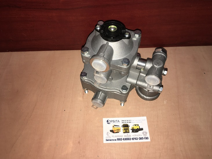 64221-3522010 Клапан керування гальмами причепа МАЗ, КАМАЗ з дводротовим приводом (RIDER), фото 1