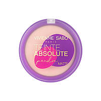 Матова пудра з ефектом оголеної шкіри Vivienne Sabo Teinte Absolute Powder Matte