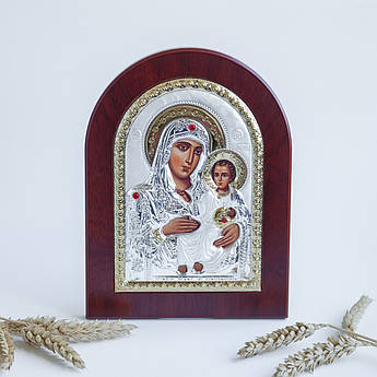Ікона Богородиця Єрусалимська з позолотою арка