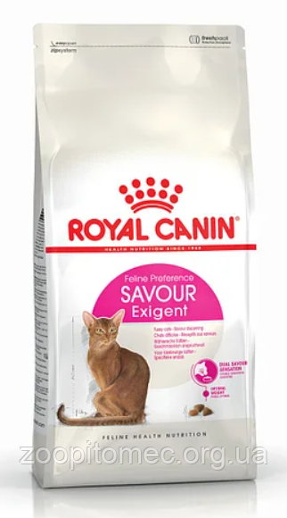 Royal Canin (Роял Канін) EXIGENT SAVOUR корм для кішок чутливих до смаку продукту, 4 кг, фото 1