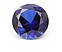 Кубічний цирконій 4 мм Сапфір, фото 2
