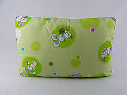 Подушка дитяча 40х60, холлофайбер, бязь, вага (200 грм.)