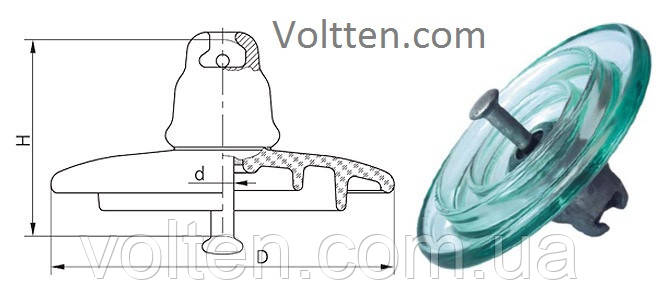 ПС-70Е: продажа, цена в Славянске. Изоляторы, разрядники от "ООО "НПП ...