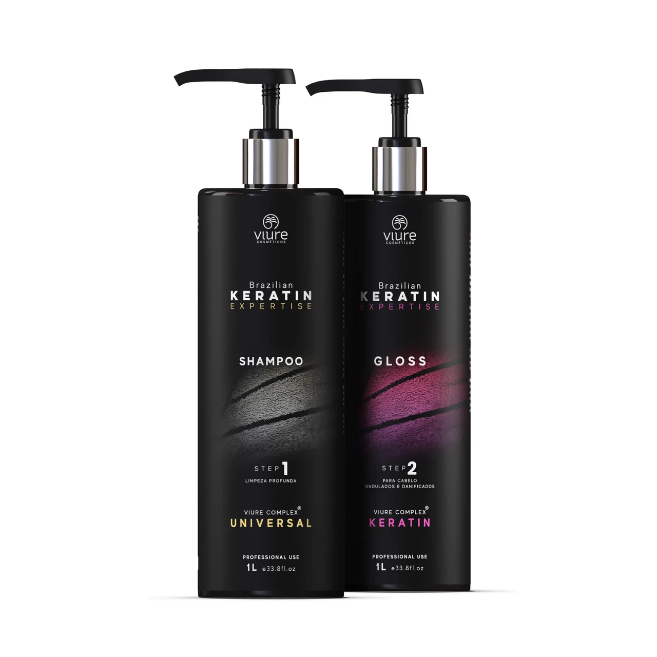 Кератин VIURE Kit Shampo e Gloss Keratin набір