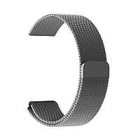 Ремінець браслет сітчастий для Apple Watch 42mm/44mm/45mm Series 1/2/3/4 міланське плетіння срібний