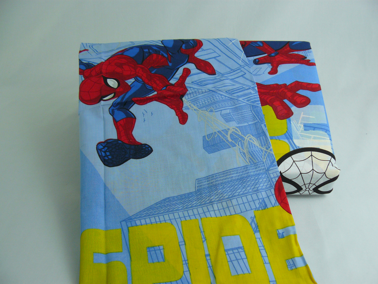 Постільний комплект "Людина Павук", полуторний, дитячий, бязь, фото 1